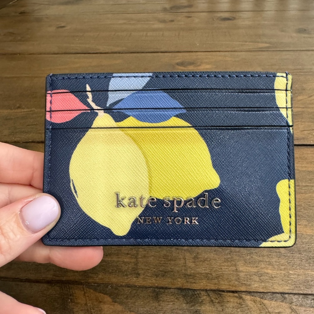 Kate spade lemon wallet